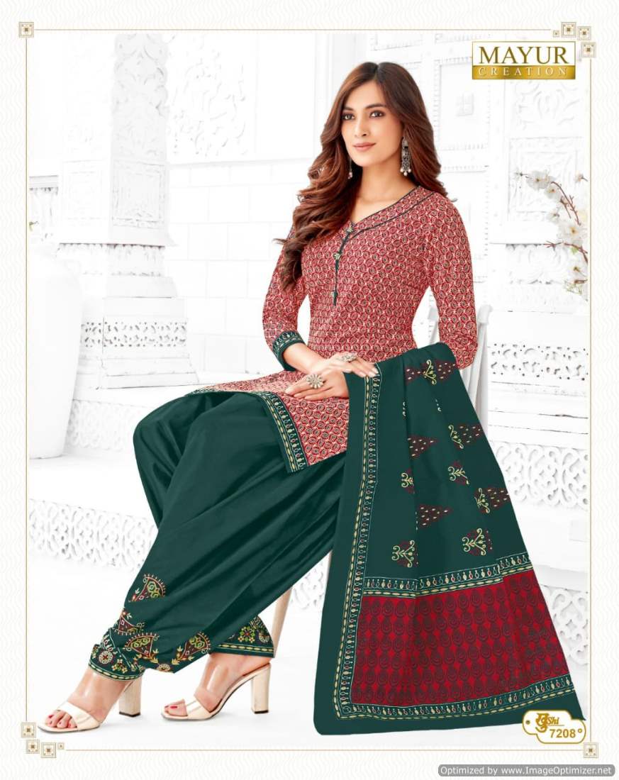 Khushi Vol 72 By Mayur Pure Cotton Printed Dress Material Wholesale Shop In Surat